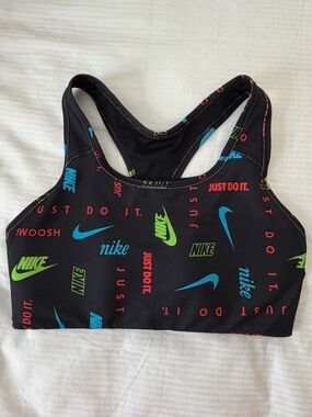 Nike Retro Print Sports Bra